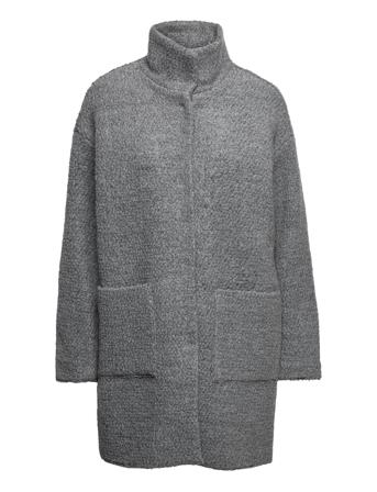 Coat Nova Solid Grey Lindex