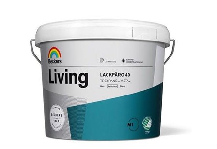 Beckers Lackfärg, Living halvblank, 3L, Valfri kulör, Färg & tapeter