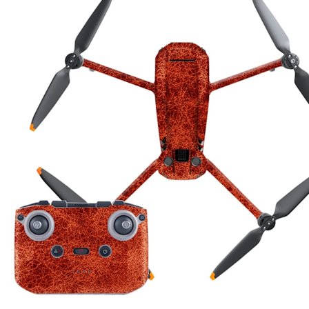 Vattentät självhäftande PVC Drone Hud Kroppsskydd Fjärrkontroll Arm Skydd för Mavic 3 Tillbehör