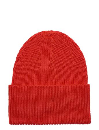 Beanie High Top 1 Fold Recycle Accessories Headwear Beanies Rød Lindex