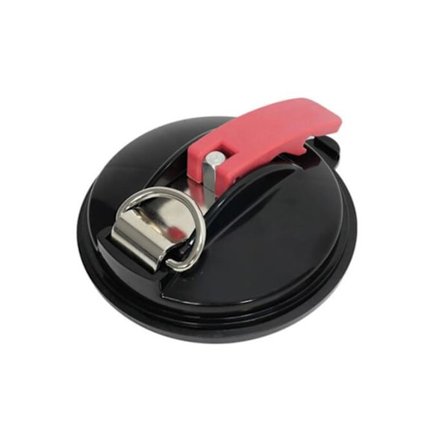 Bilrem stærk sugekop (rød og sort, 2 stk.)