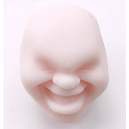 Stressansikte stressboll stress avkopplande barn skola, rosa