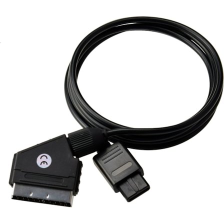 RGB-kabel (Scart) til Gamecube og SNES (Super Nintendo) n64 (Nintendo 64)