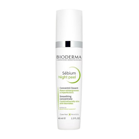 Bioderma Sebium Night Peel 40 ml, Skincare, Ansigtspleje, Uren Hud