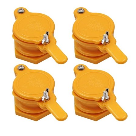 4 stk. Honningventil Honningekstraktor Kran Nylon Bikube Honningkran For Birøkter Birøktutstyr Verktøy