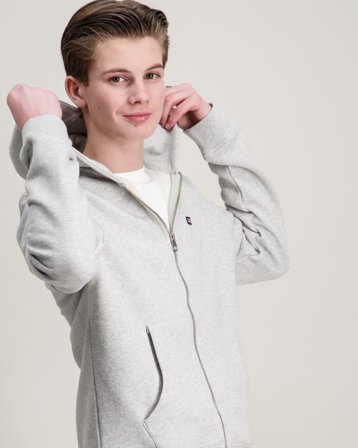 Lexington Steven Organic Cotton Hoodie Szary Bluzy z kapturem Chłopiec - Kids Brand Store