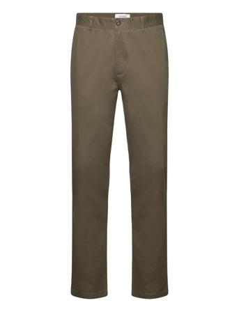 Jared Twill Chino Pants Khaki Les Deux