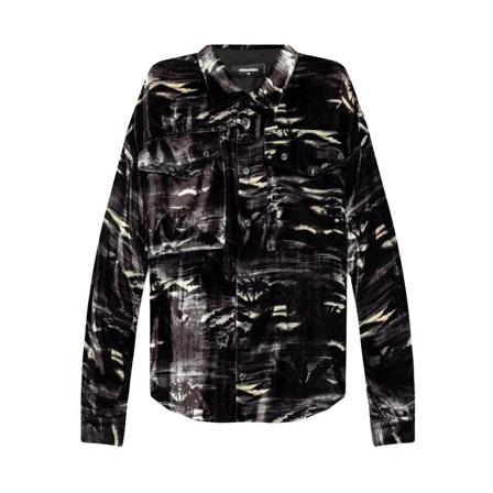 Dsquared2, Blouses Zwart, Dames, Maat:S