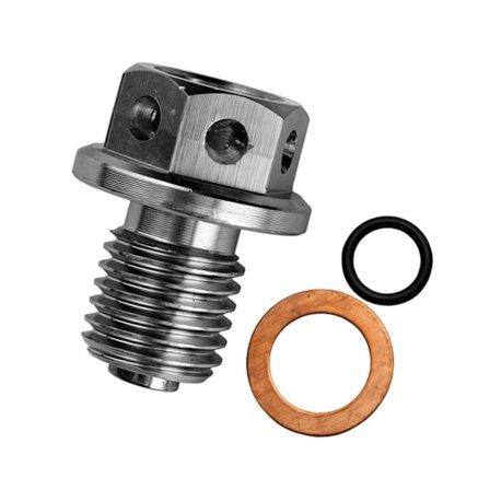 M14x1.5 Aluminium Bundprop møtrik Nem installation Magnetisk drænbolt