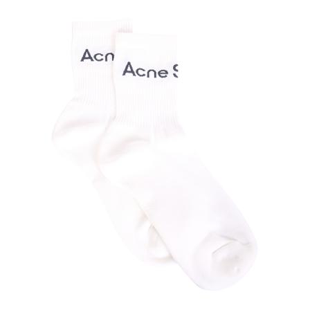 Acne Studios, Socks Wit, Heren, Maat:41 EU,elastaan