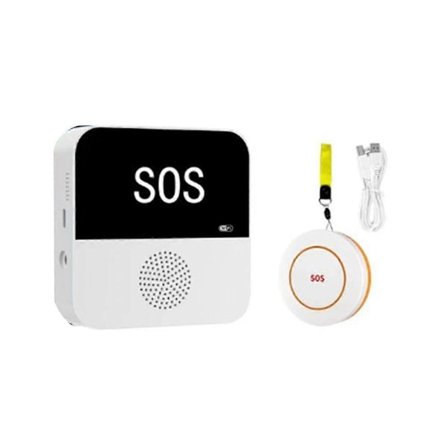 Langaton WiFi Vanhustenhoitajan Hälytin SOS-painike Hätätilanteiden SOS-hälytysjärjestelmä Seniori-ikäisille Potilaille