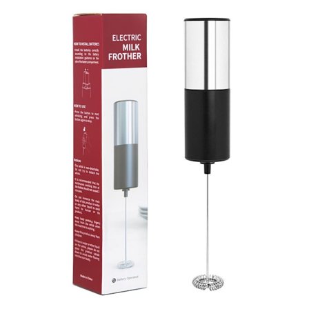 Handhållen elektrisk kaffevisp Skumblandning Ägg Latte Chokladmixer Mjölkskummare