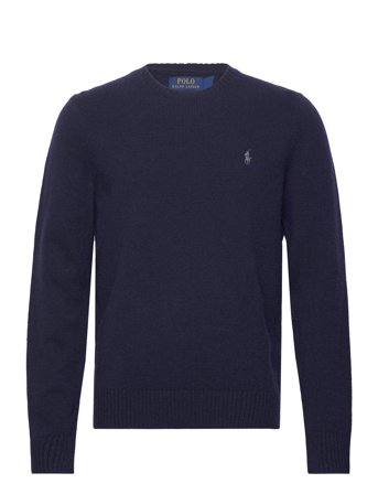 Polo Ralph Lauren Wool-Cashmere Crewneck Sweater - Navy - L