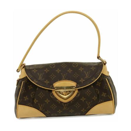 Louis Vuitton Vintage, Pre-owned Beverly Bag Bruin, Dames, Maat:ONE Size