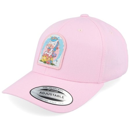 Kinder Unicorns - Rosa adjustable Cap - Kinder Strawberry Unicorn Patch Pink Adjustable @ Hatstore