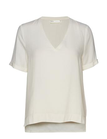 Blakeiw V Top T-shirt Top Hvid InWear