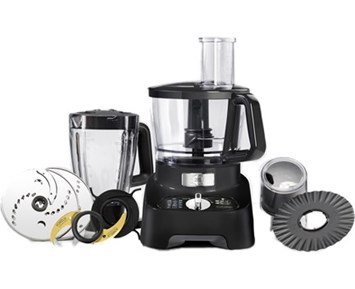 OBH Nordica Double Force Pro Mechanical - Kraftfull matberedare med titaniumbelagda S-blad