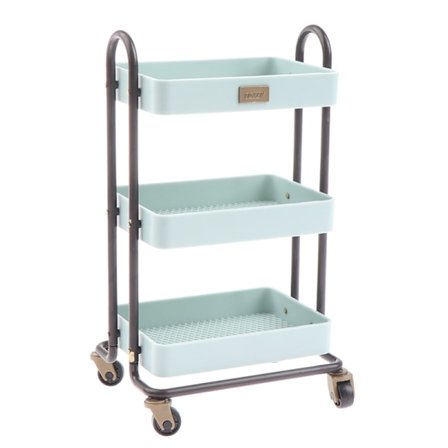 Dukkehus hjemmeinnredning mini kjøkkenstativ flyttbar