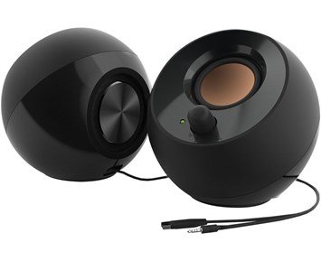 Creative Pebble V2 - Kraftfulla, snygga & USB-drivna bordshögtalare