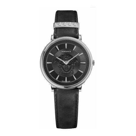 Versace Pre-owned Pre-owned Watches Sort, Herre Vintage Ure, Størrelse: ONE Size