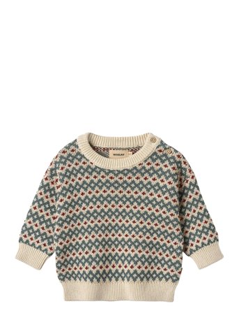 Wheat | Jacquard Pullover Harlow | 62
