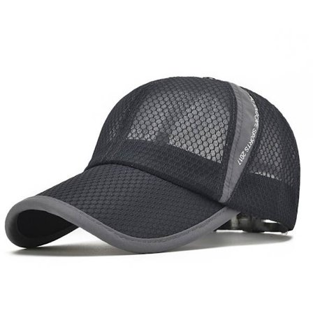 Unisex Åndbar Full Mesh Baseball Cap Hurtigtørrende Løb Hat Letvægts Køling Vandsport Hat