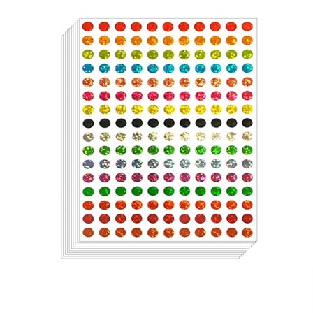 Dot Stickers Dot Labels 1/4"