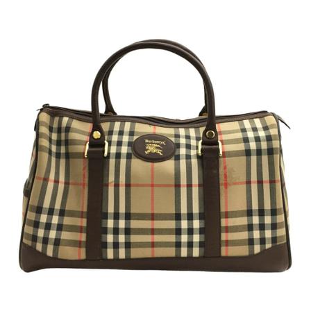 Burberry Vintage HandTass , Beige , Dames , Maat: ONE Size Vintage Tassen