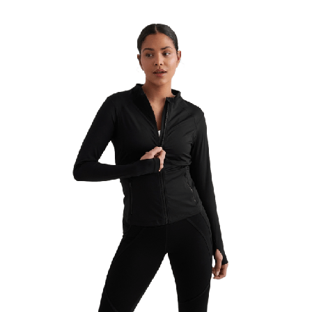 aim'n Sculpting Zip Jacket Träningsjackor Dam Svart L