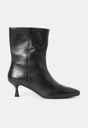 Wera Stövletter med smal klack Kängor & boots Dam Svart 40