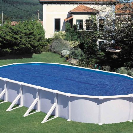 Planet Pool Standard Termofolie oval 800 x 420 cm, Basseng & utebad