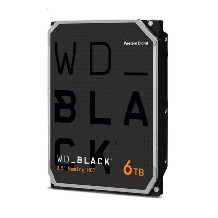 WD _Black 6TB Gaming HDD 3.5" harddisk - 7200rpm - buffer: 128MB - SATA6Gb/s