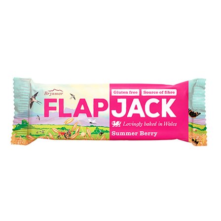 Brynmor Flapjack Sommerbær 80 g, Helse & Madvarer, Snacks, Barer
