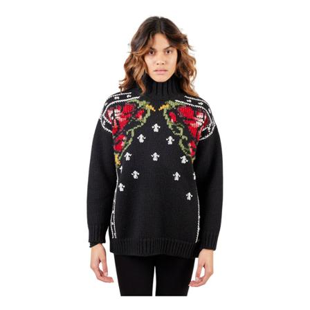 Golden Goose, Sweatshirts Zwart, Dames, Maat:S