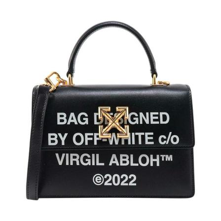 Off White, Handbags Zwart, Dames, Maat:ONE Size