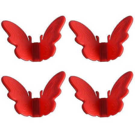 Butterfly Mini Silikon Grytlapp, Magnetiska Värmebeständiga Handskar För Alla Kastruller, Ugnar, Air Fryers För Kök [DB]