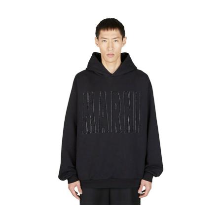 Marni, Hoodies Zwart, Heren, Maat:S