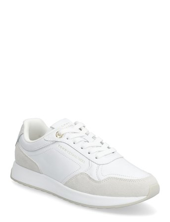 Tommy Hilfiger Monogram Mix Material Runner - White - 39
