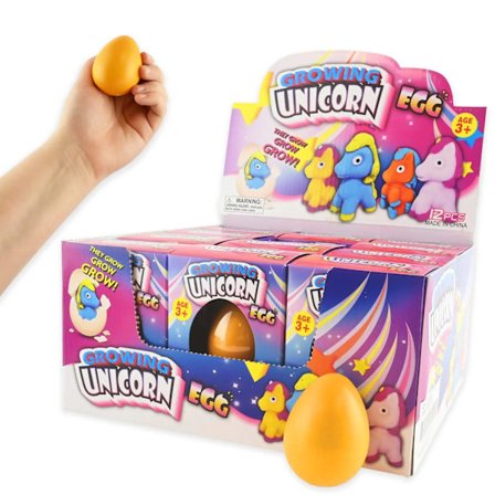 Voksende Egg Enhjørning 6 cm - Robetoy