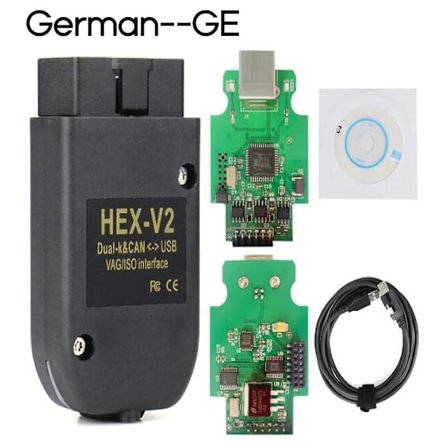 Multi-språklig Vcds Hex X2 22.3 Hex Can Usb Grensesnitt V2 Atmega162+16v8+ft232rq