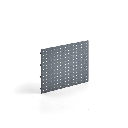 Verktøypanel til arbeidsbenk, L670 B475 mm, mørk grå