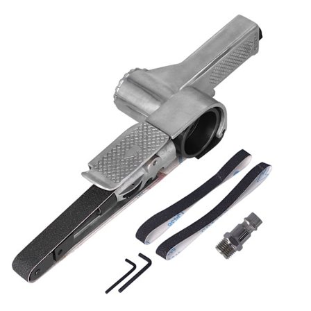 Pneumatisk luftbandslip 2in ring med sandpapper polermaskin KP‐698 20x520mm europeisk stil