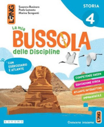 La mia bussola delle discipline. Cofanetto. Con Storia, Geografia, Matematica, Scienze, Mappe antropologiche 4-5, Mappe scientifiche 4-5, Restiamo 