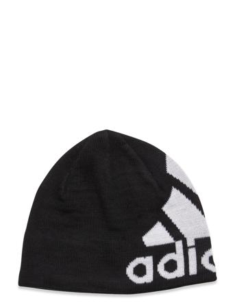 Aeroready Big Logo Beanie Accessories Headwear Beanies Svart Adidas Performance