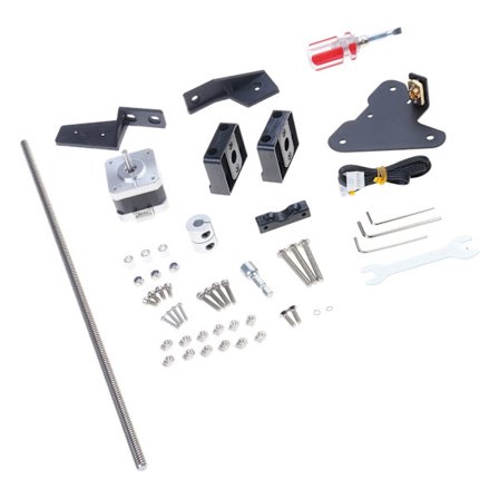 3D-skrivare Dubbel Z-axel T8 Lädskruv Uppgraderingskit för Ender3 CR10 med Motor