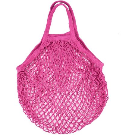 Bomullssnöre Mesh Bag för Shopping Återanvändbar Shopping Bag Shoppi