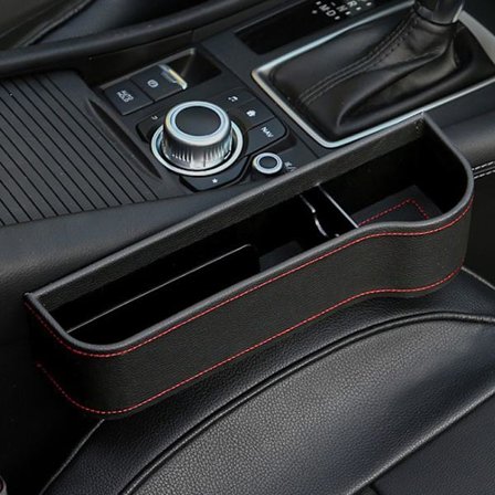 Car Organizer Seat Trolley Bag PU Case Pocket Storage Box - varastossa