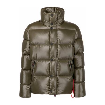 Afterlabel, Down Jackets Bruin, Heren, Maat:M