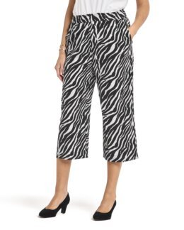 Culottebyxa Mirjiam Svart/vit - 36/38 - Åshild