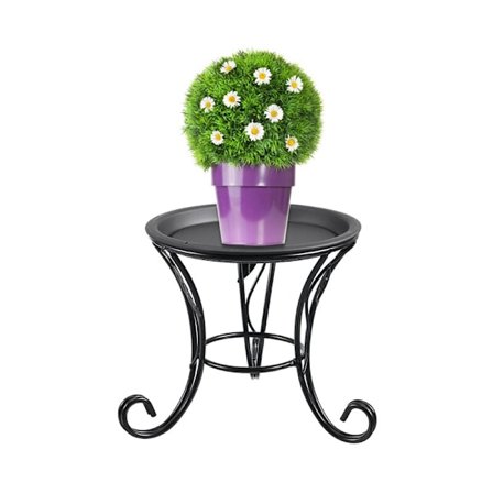Växtvisningshyllor Utomhus inomhus liten blomkruka i metall Växtställ